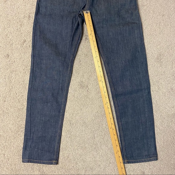 SOLD! New SCOTCH & SODA Men’s Lot 22 Dean Raw Italian Selvedge Loose Tapered Fit - Picture 14 of 14